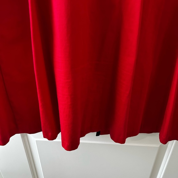 Nine West Red jacket coat with Black Trim - Picture 7 of 11